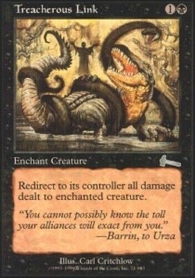 Treacherous Link Urza's Legacy Light Play MTG Magic DNA GAMES
