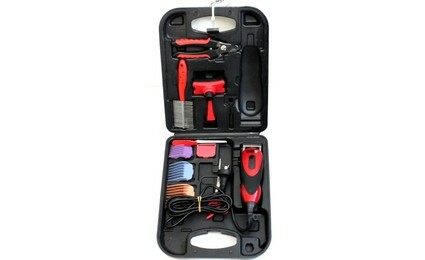 Prized Petz Pet Grooming Kit Professional Trimmer Electric Hair Clipper Scissors - Picture 3 of 4