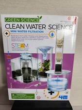 Green Science Fair Steam Clean Water Science Mini Water Filtration Kidz Labs New