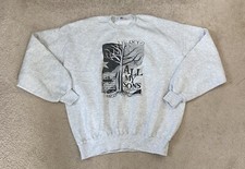 Vintage 1990s All of my sons musical St Bonaventure university sweatshirt