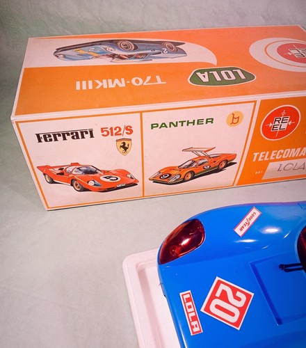 Auto LOLA T70 --telecomandata-- 60s race car F1 ferrari porsche polistil bburago - Picture 6 of 7