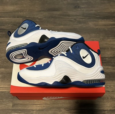 Nike Air Penny 2 Retro 2023 White Atlantic Blue Size 9.5 Orlando 