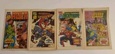 4 1993 Marvel Drake's Cakes Mini Comics 1-4 Complete Hulk Spiderman Wolverine..