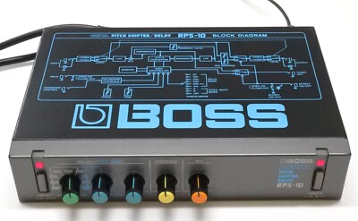 BOSS RPS-10 Digital Pitch Shifter Delay Micro Rack Guitar BOSS RPS-10 Digital Pitch Shifter Delay Micro Rack Guitar