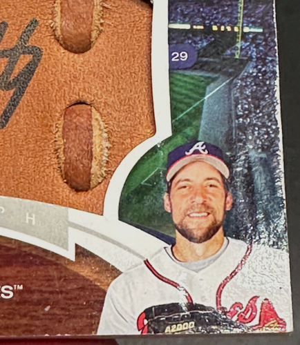 John Smoltz 2006 Upper Deck Sweet Spot Signatures Auto Glove /5 Autograph *Read* - Picture 3 of 3