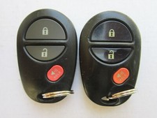 2 X Oem Toyota Keyless Remote Key Fob Transmitter Alarm Gq43vt20t 3 Button