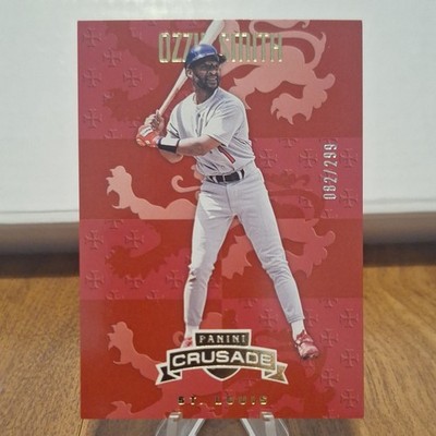 Panini 2025 Crusade Ozzie Smith St. Louis Cardinals #165 Red /299