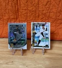 2025 Topps Bowman Chrome Paul Skenes 2 Card Lot-Pirates/All Star RC/Mojo Refrac