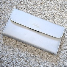 Vtg Laserline Flip Disc 24 Capacity Carry Case Travel CD Video Game 90s 38430
