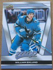 William Eklund #6 2025-26 Upper Deck MVP San Jose Sharks