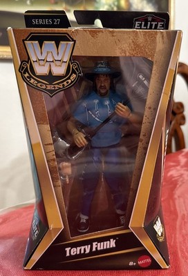 WWE Legends Elite Collection Series 27 Terry Funk Blue Shirt New Mattel 