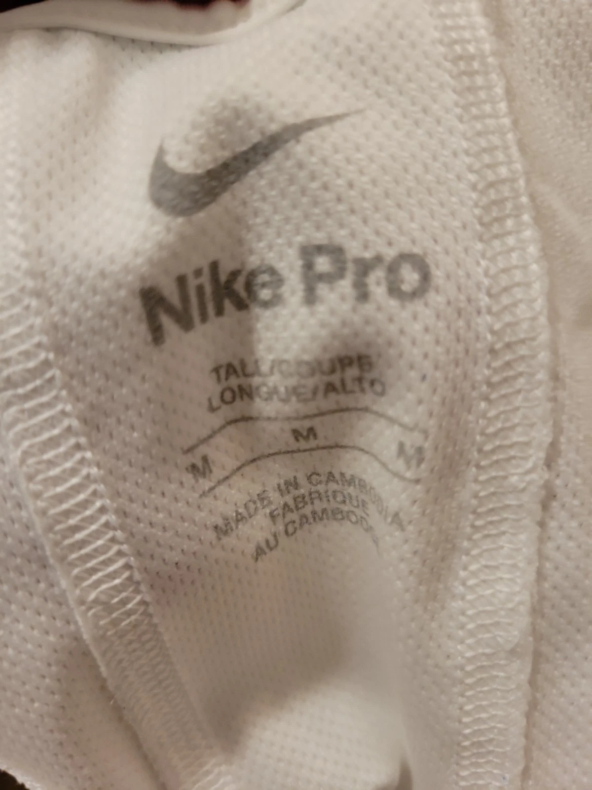 Nike Pro NBA Hyperstrong Padded V Neck Shirt Men's M Tall NWOT 881965-100 Team image 4