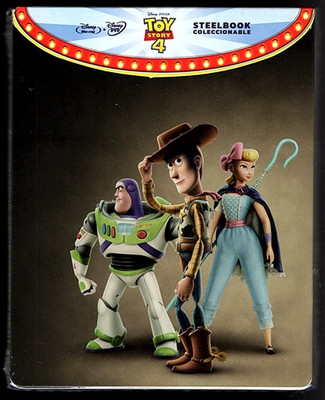 Toy Story 4 (Blu-ray + DVD, 2019, Steelbook, Import US Compatible) Tom Hanks