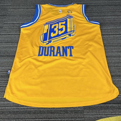 Adidas Golden State Warriors Durant 35 Jersey Sz Medium Swingman The City - Picture 13 of 17