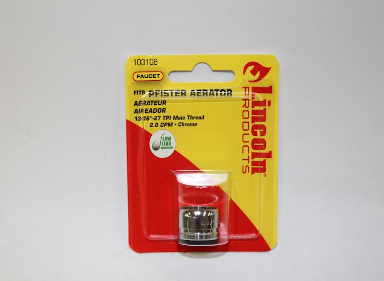 Аэратор с наружной резьбой Lincoln Products 103108 2,0 GPM