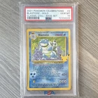 Pokémon TCG Blastoise 2/102 Celebrations Classic Collection Holo PSA 10 Eng