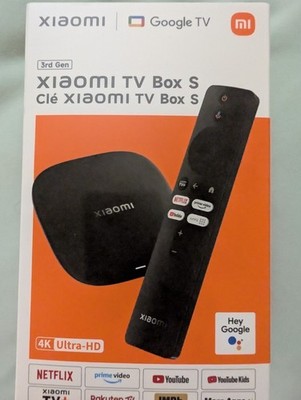 Xiaomi TV Box S 3rd Gen 4K UHD Google 32GB Smart Streaming Player MDZ-32-AA