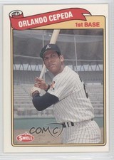 1989 Swell Baseball Greats Orlando Cepeda #8 HOF 0p6
