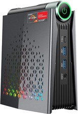 ACEMAGIC S3A Gaming Mini PC, AMD Ryzen 7 H 255, 16Go LPDDR5 512Go SSD,Win 11 Pro