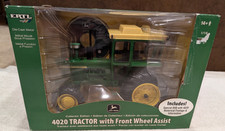 New Ertl John Deere 4020 Tractor W Front Wheel Assist Collector Edition 1:16