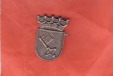 Brema - metalowa odznaka czapki - ok. 1955