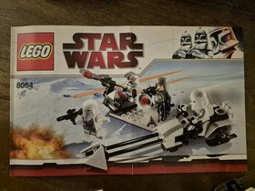 Lego Star Wars 8084 Snowtrooper Battle Pack With All Pieces And Instructions