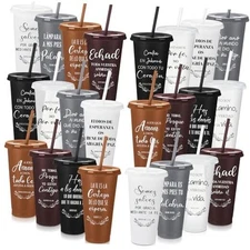 Packs Inspirational Christian Gift for Women Men Spanish Bible 24 Modern Colors