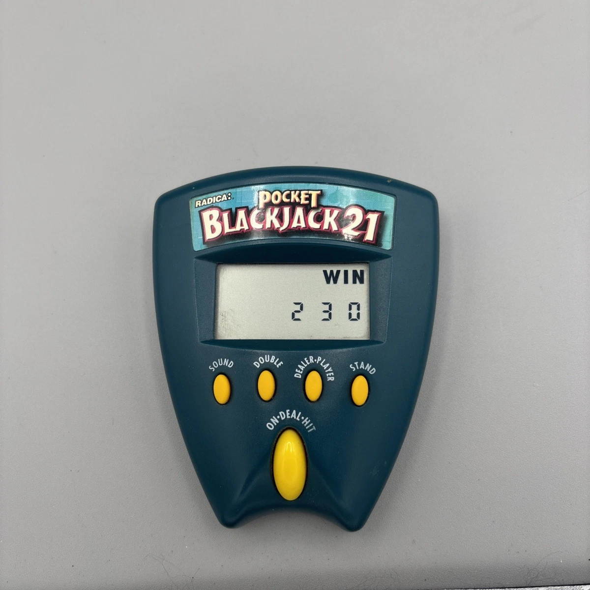 Blackjack Handheld Electronic Game Electronic Games for sale - eBay