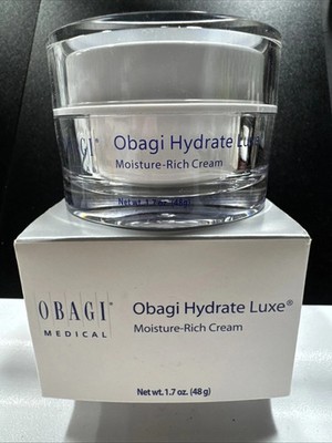OBAGI Hydrate Luxe Moisture-Rich CREAM 1.7 Oz 48g, NEW IN BOX! SEALED