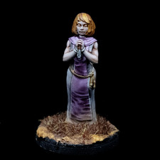 Dungeon  Dragons Kingdom Death 28mm Painted Miniature Figure Female Nun Priest