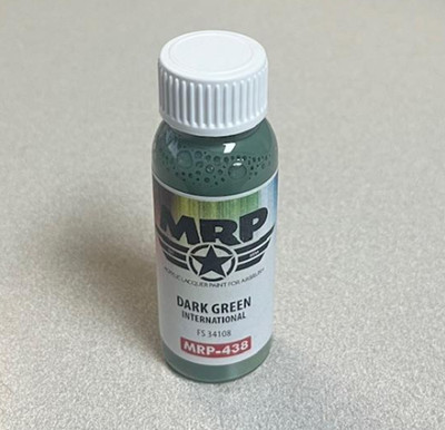 MRP438 MRP/Mr Paint - Dark Green International FS34108 30ml For Airbrush Only