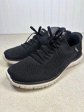 Skechers Women's Virtue Divinity Hands Free Black Knit Sneakers Sz 8 179181