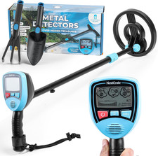 Metal Detector for Kids   Waterproof Search Coil, LCD Display, Adjustable Height