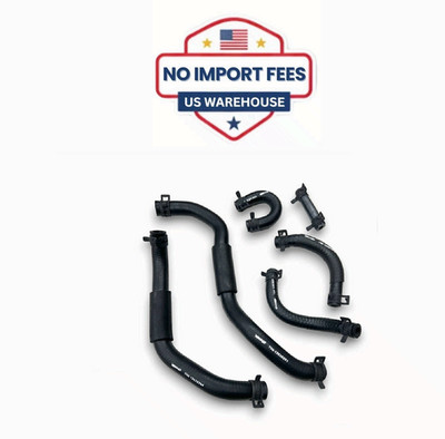 DHD 700-016AFT LBZ LMM DURAMAX LOW PRESSURE RUBBER FUEL HOSE KIT 2006-2010 6.6L