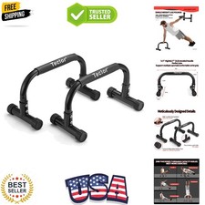 Sturdy Push Up Bars with Non-Slip Grip - Perfect for All Fitness Levels