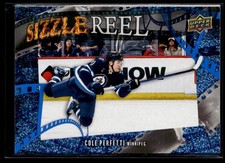 2025-26 Upper Deck Series 1 Sizzle Reel Speckle #SR-34 Cole Perfetti