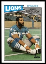 Keith Ferguson 1987 Topps #326 Detroit Lions 32748 Football Card