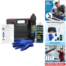 Combustion Leak Detector Kit 100 Tests Engine Block Head Gasket Tester Fluid