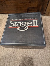 1985 Milton Bradley Stage II Board Game The Two Stage