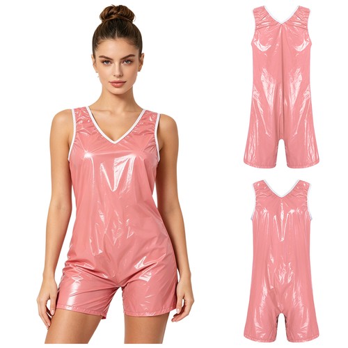 Womens Special Needs Clothing Incontinence Diaper Bodysuit Leakproof Jumpsuit - Picture 13 of 51
