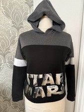 Star Wars Kids Black and Gray Hoodie Sweater
