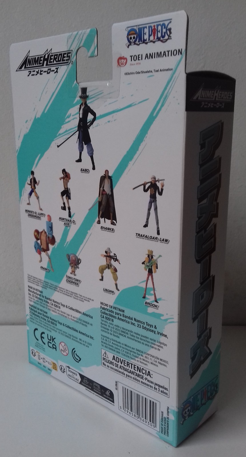 Figurine articulée Sabo Anime Heroes Bandai One Piece de 17 cm - 4