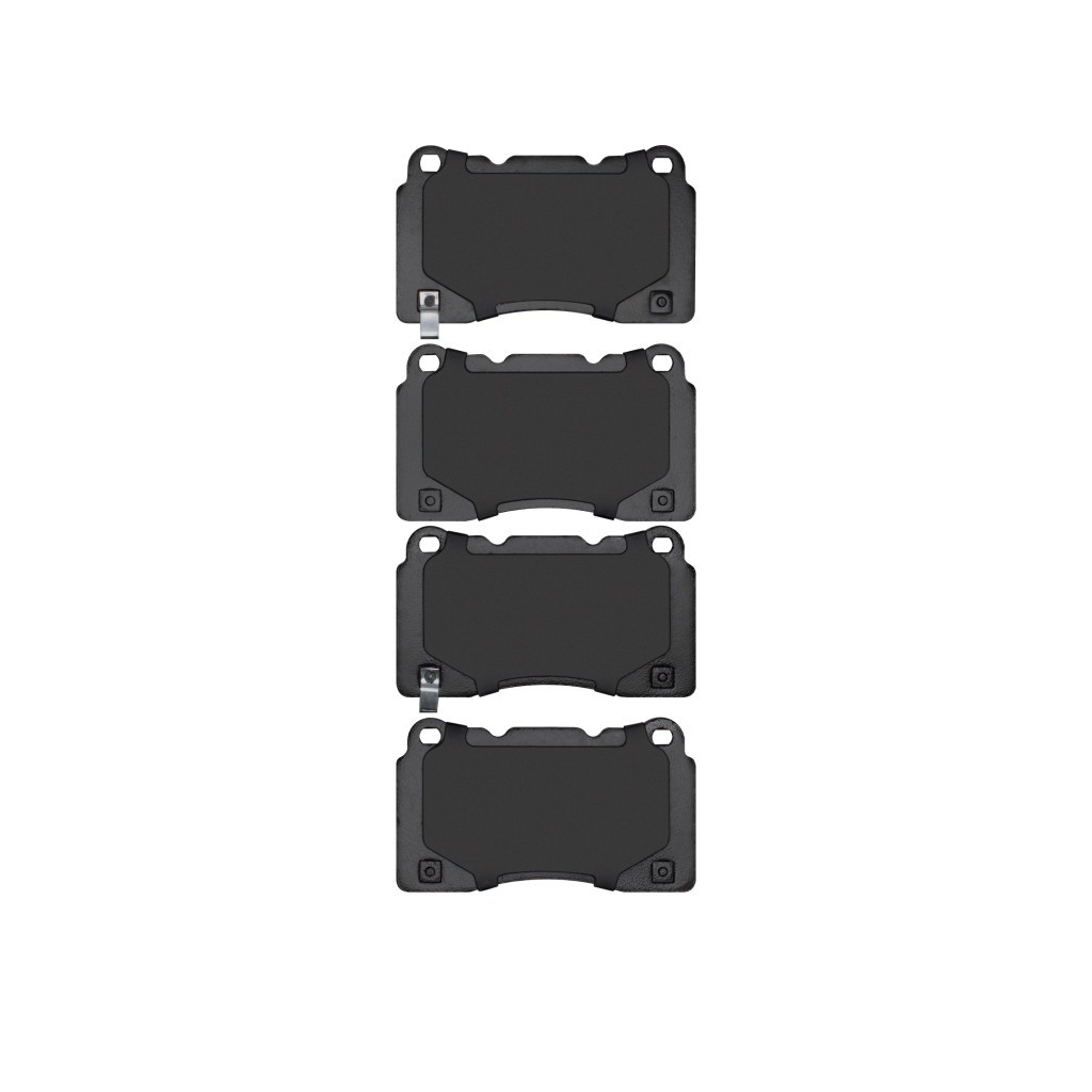 For Ford GT 2005 2006 Brake Pads | 131.8 millimeters / 5.19 inch Inner Pad Width