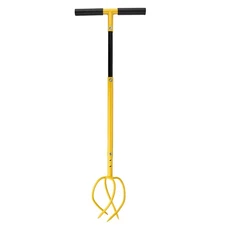 Pure Garden Twist Hand Tiller – Adjustable Height Manual Claw Cultivator Tool