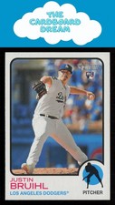 Justin Bruihl 2022 Topps Heritage #518 RC Los Angeles Dodgers
