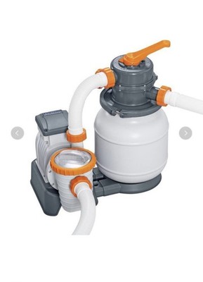 Bestway 58498E Flowclear 1500 Gallon Sand Filter Pump for Above Ground Pools
