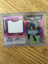 2022 Panini Certified - Freshman Fabric Signatures Alec Pierce #236  Pink /199 