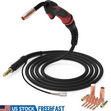 100Amp MIG Gun Replacement Torch 10ft Cable Compatible W/ Lincoln Magnum 100L US