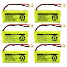 Lot 2.4V 600mAh Battery BT183342 BT283342 for Vtech AT T Home Cordless Phones