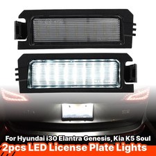 Für Kia Rio Niro K5 Soul Hyundai i30 Elantra Genesis Paar Kennzeichenbeleuchtung
